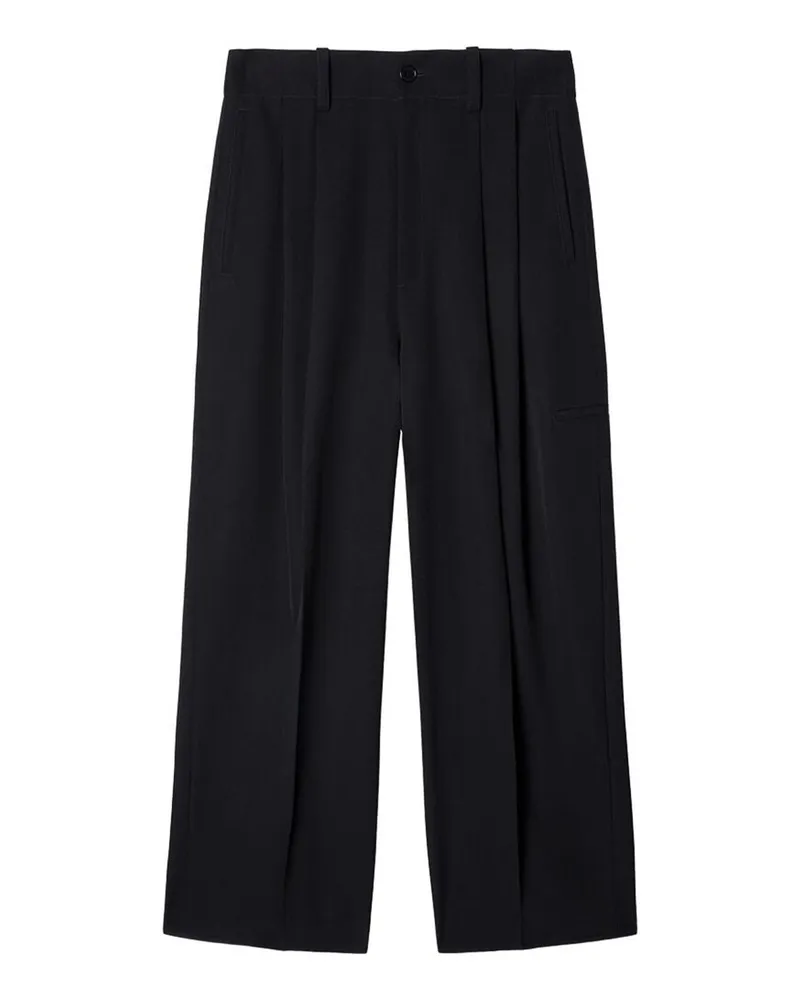 OFF-WHITE Straight Leg Jeans - Schwarz Schwarz