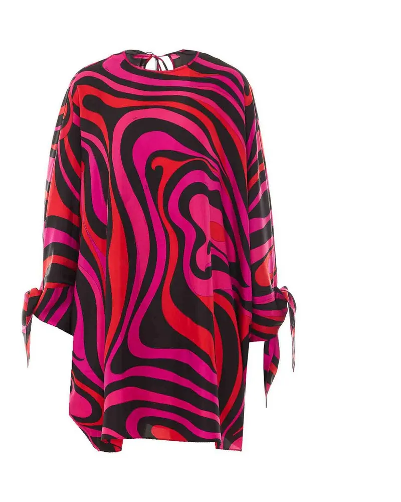 Emilio Pucci Knielanges Kleid - Bunt Bunt