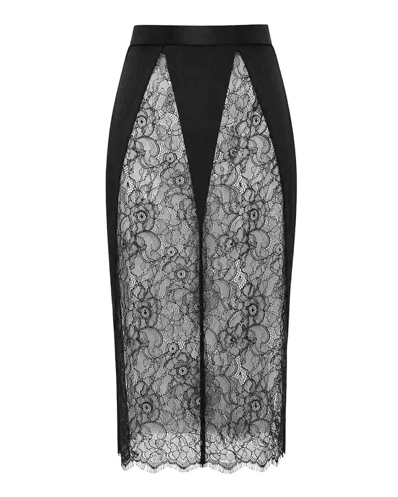 Elisabetta Franchi Midirock - Schwarz Schwarz