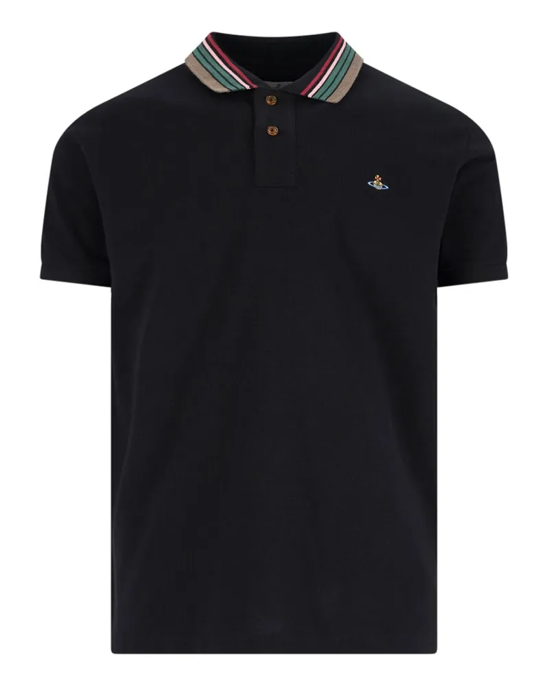 Vivienne Westwood Poloshirt - Schwarz Schwarz