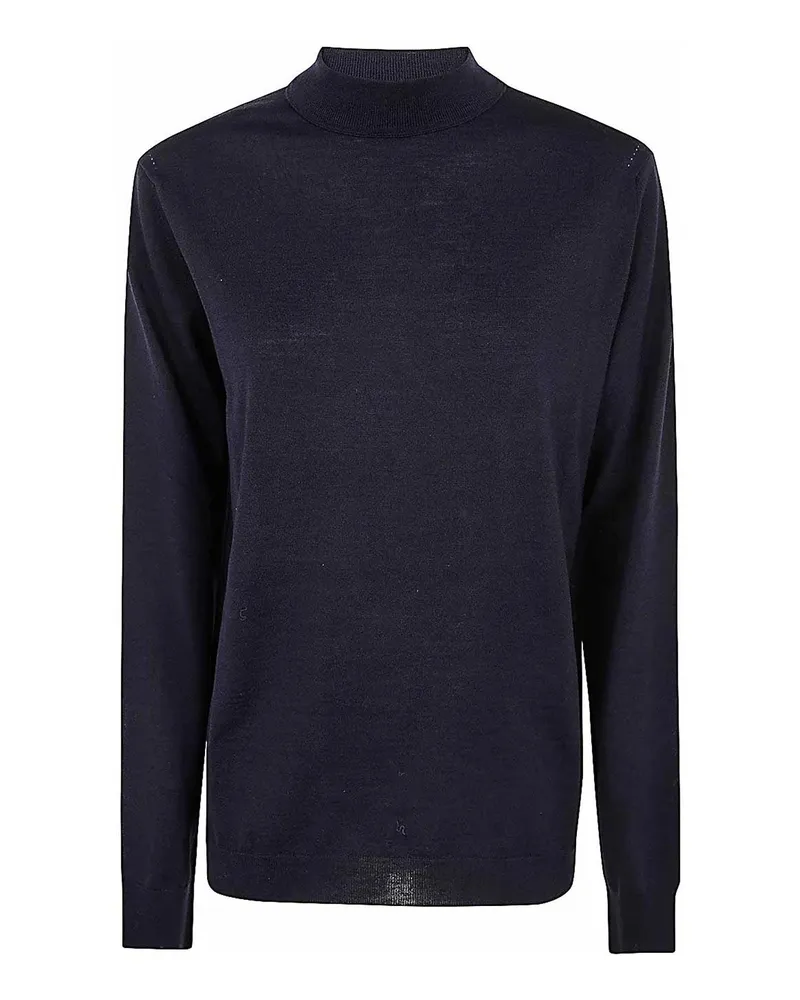 Maison Margiela Rundhalspullover - Blau Blau