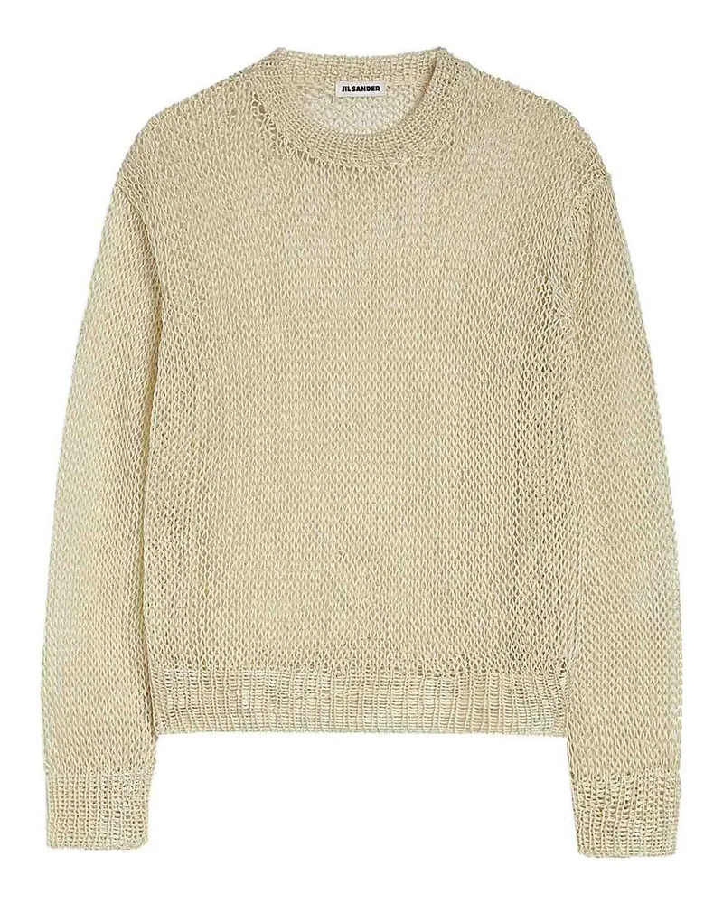 Jil Sander Rundhalspullover - Nude Nude