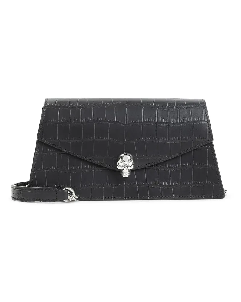 Alexander McQueen Clutch - Schwarz Schwarz