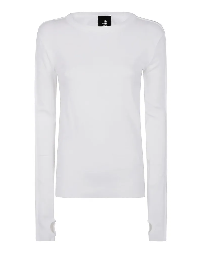 THOM KROM Sweatshirt - Weiß Weiß