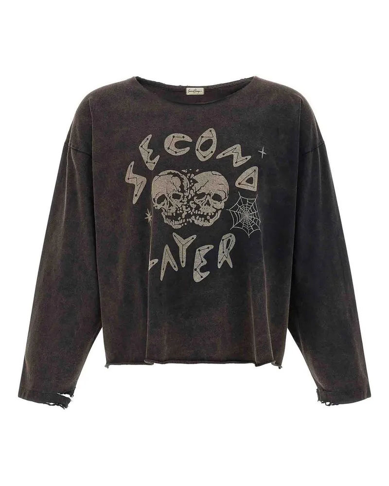 Second/Layer T-Shirt - Schwarz Schwarz