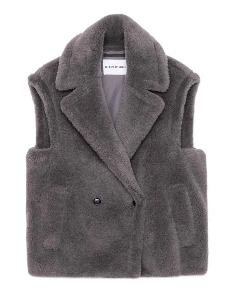 STAND Weste - Grau Grau