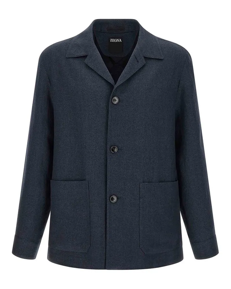 Ermenegildo Zegna Casualjacke - Blau Blau