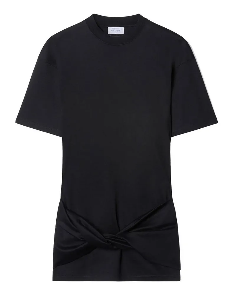 OFF-WHITE Knielanges Kleid - Schwarz Schwarz