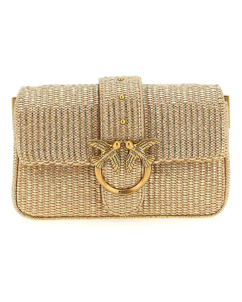 Pinko Schultertasche - Gold Gold