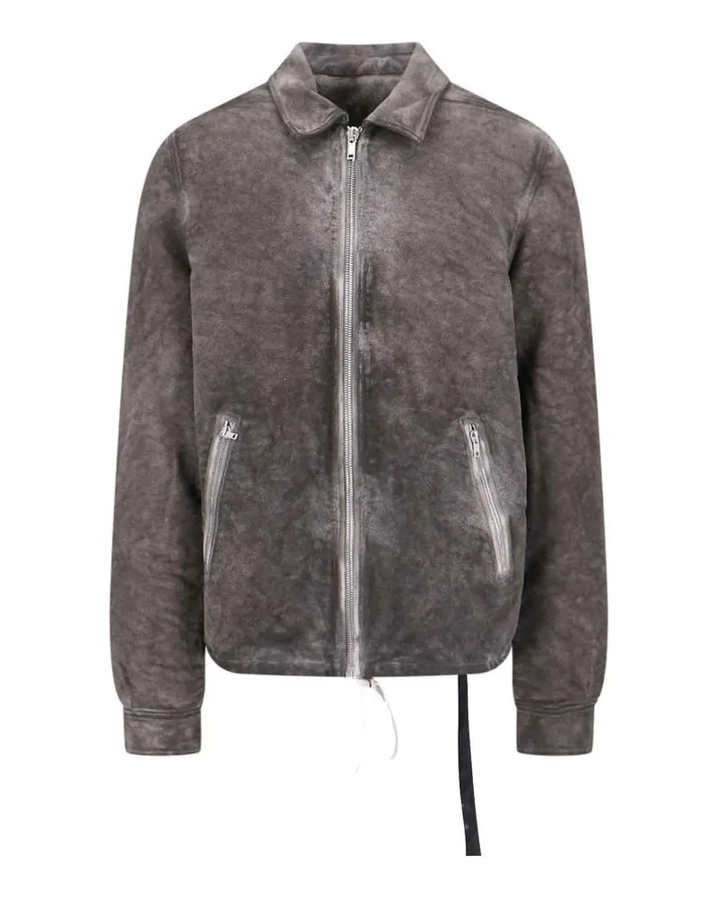 Rick Owens Blazer - Grau Grau