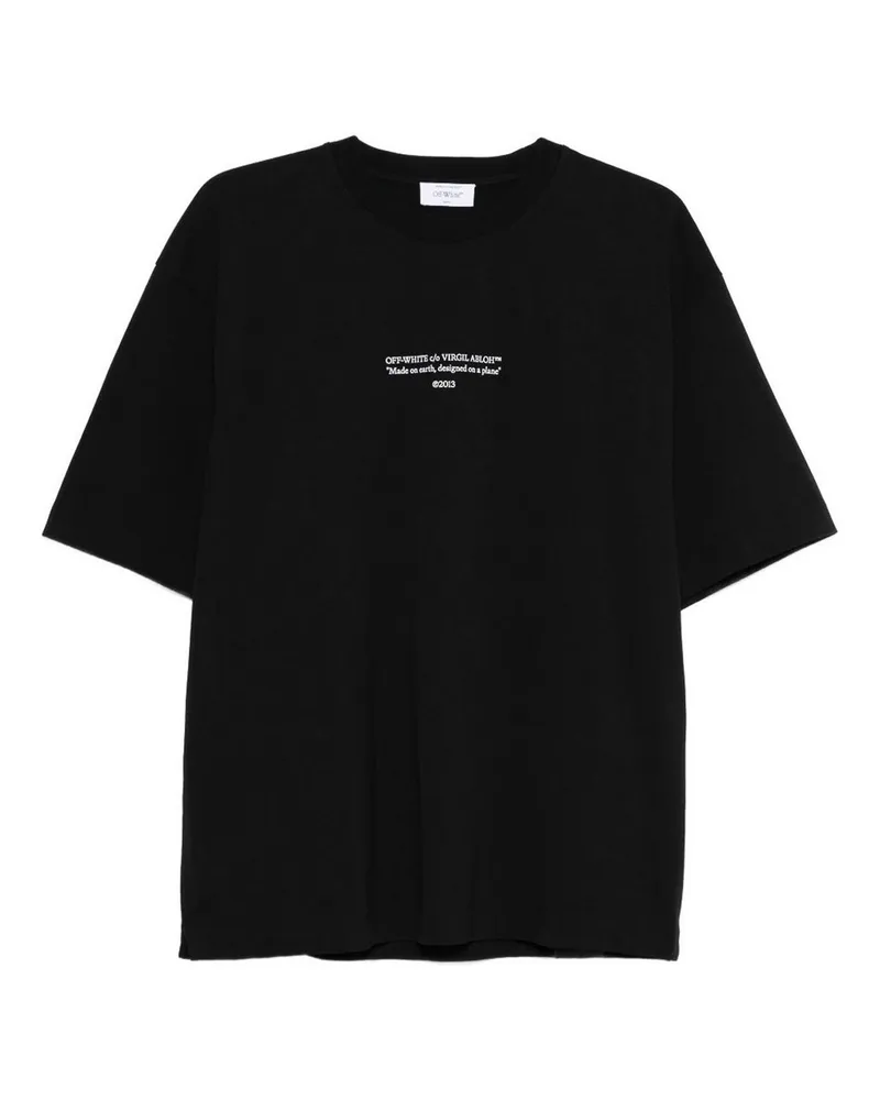 OFF-WHITE T-Shirt - Schwarz Schwarz