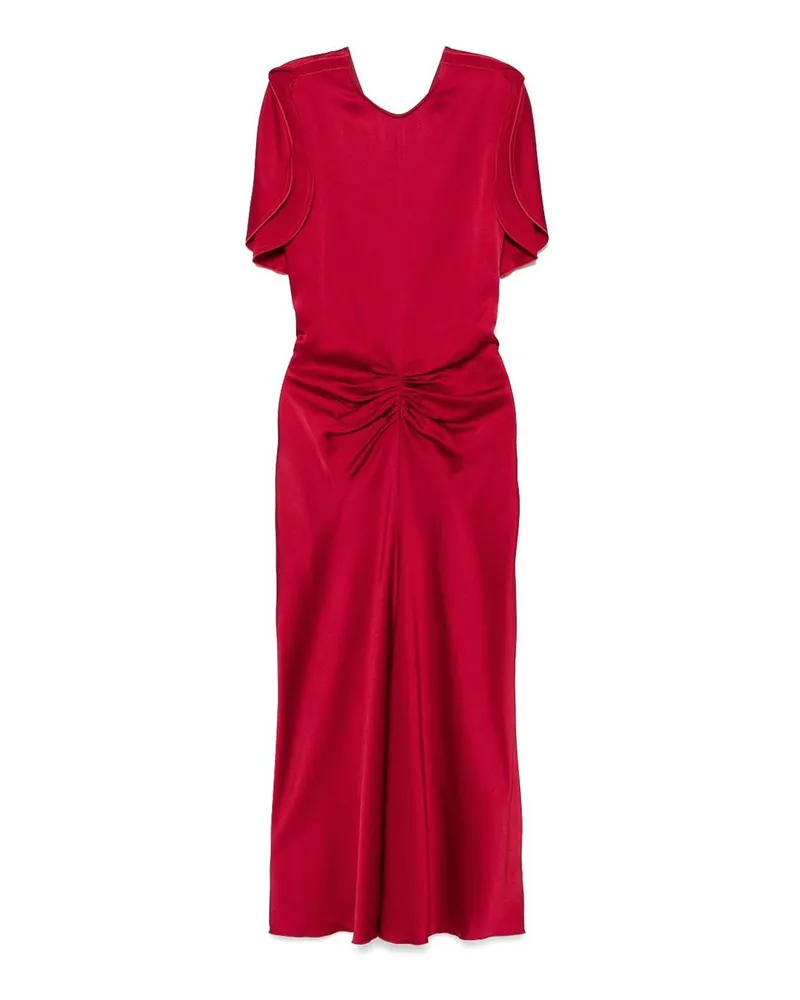 Victoria Beckham Knielanges Kleid - Rot Rot