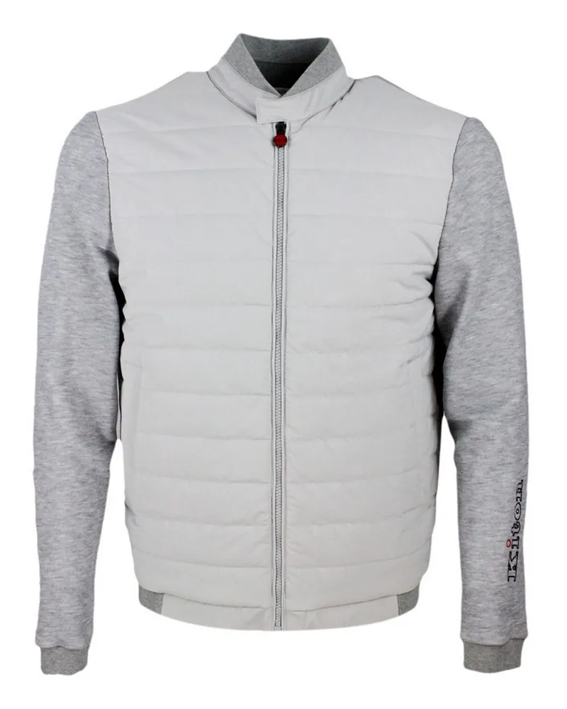Kiton Casualjacke - Grau Grau