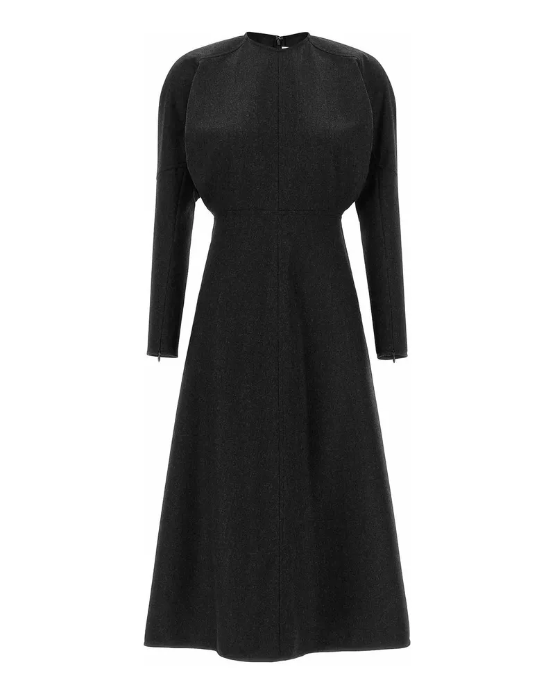 Victoria Beckham Knielanges Kleid - Grau Grau