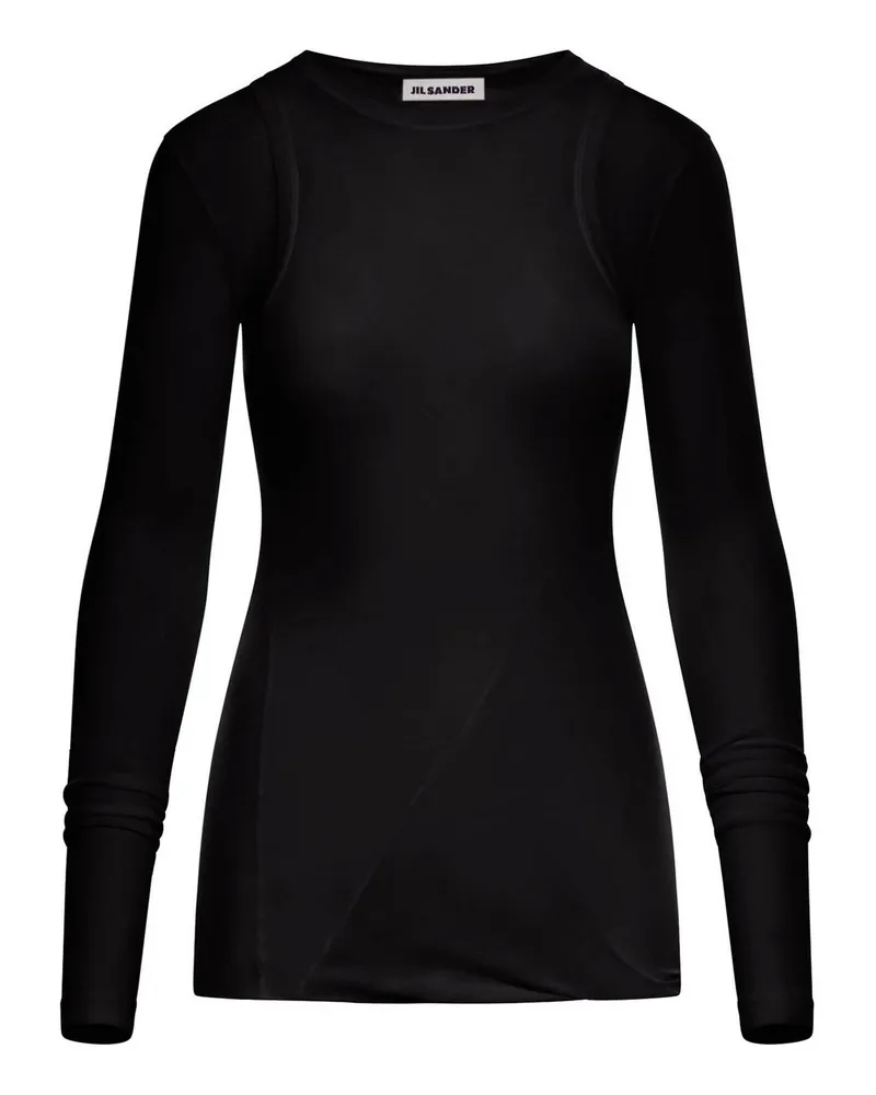 Jil Sander T-Shirt - Schwarz Schwarz