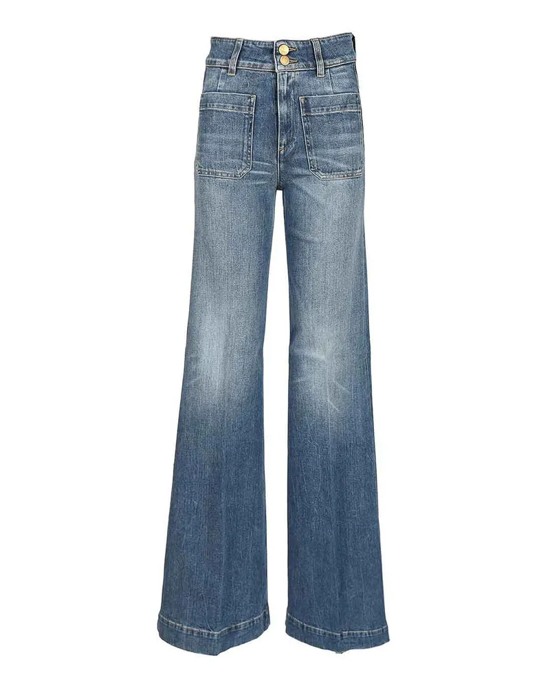 Seafarer Straight Leg Jeans - Blau Blau