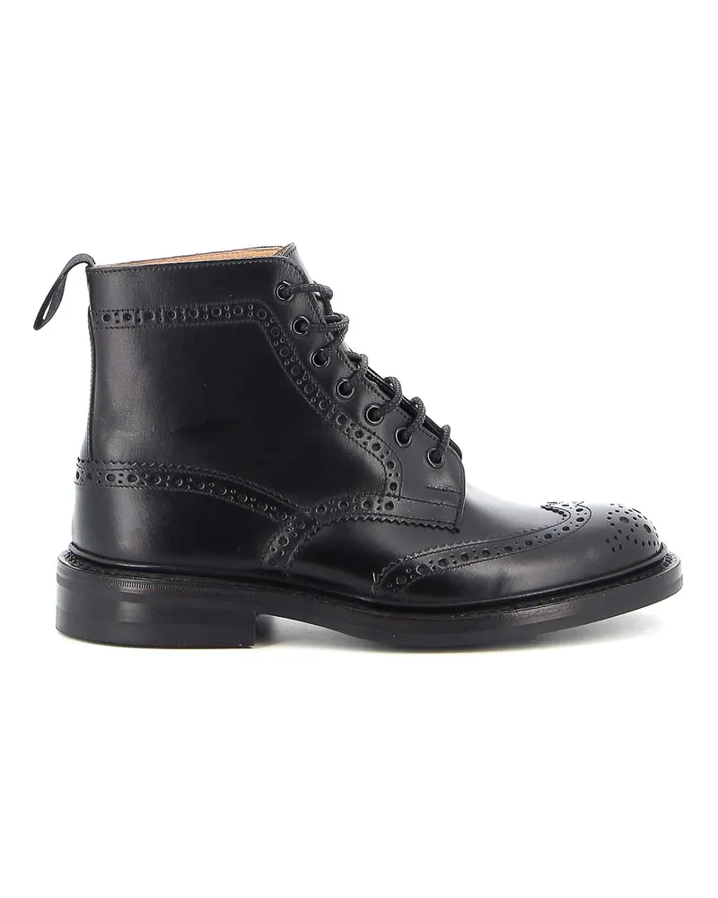 Tricker's Stiefeletten - Schwarz Schwarz