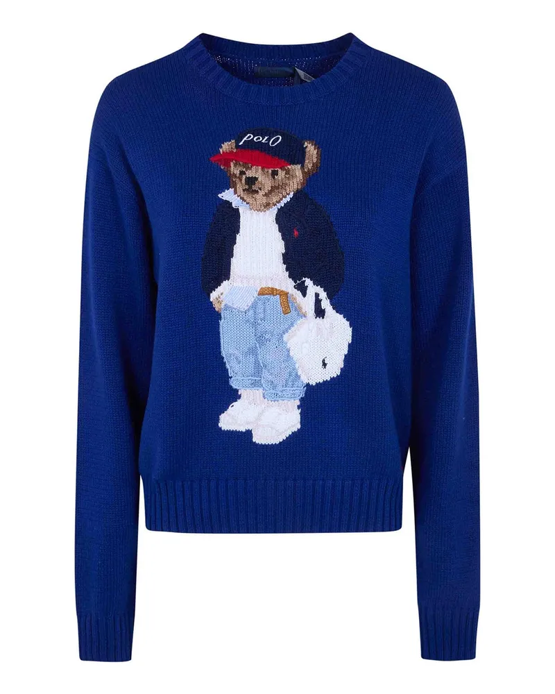 Ralph Lauren Rundhalspullover - Blau Blau