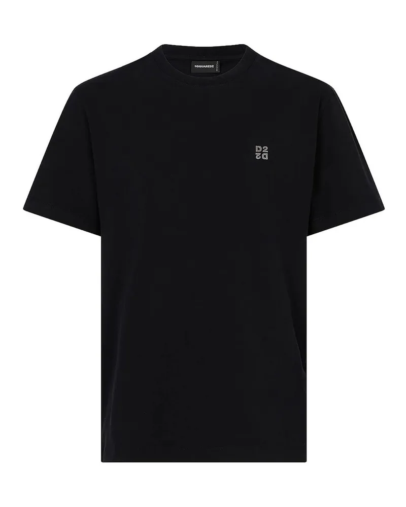 Dsquared2 Rundhalspullover - Schwarz Schwarz