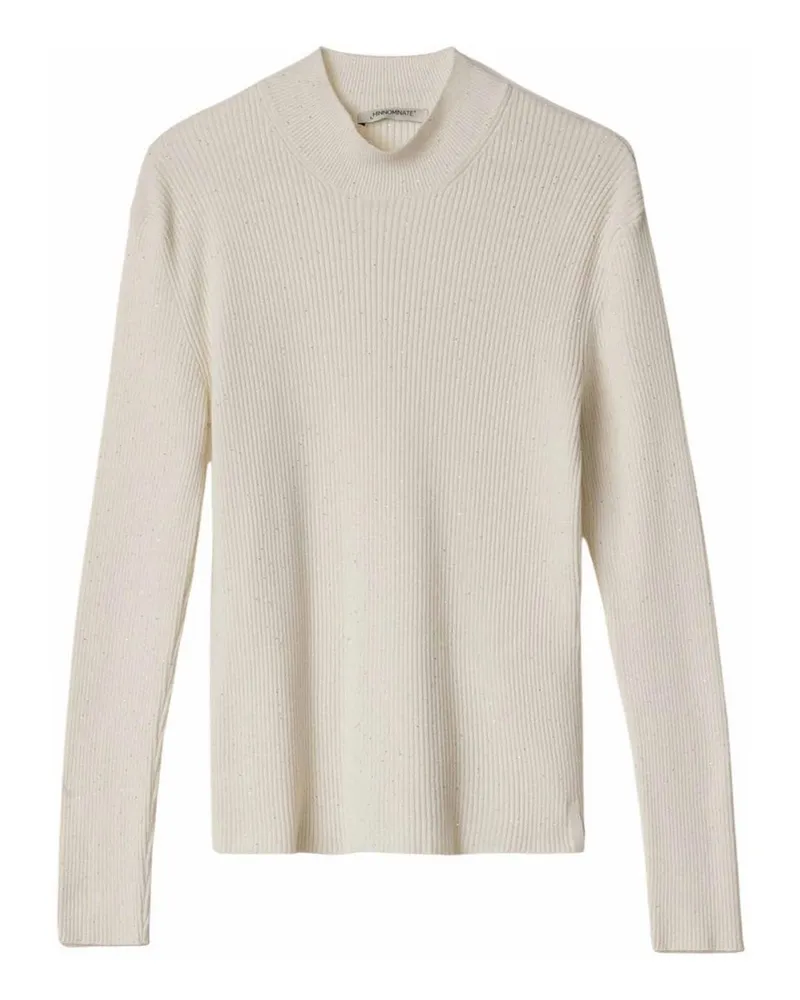 HINNOMINATE Rollkragenpullover - Weiß Weiß
