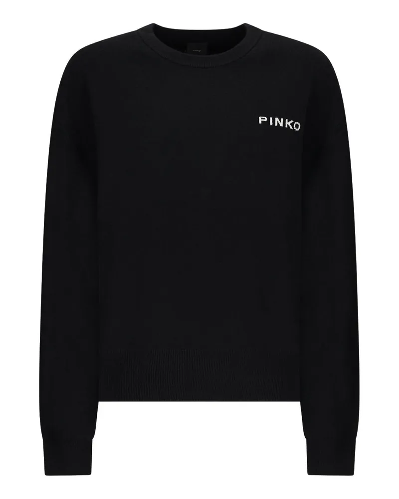 Pinko U-Boot-Pullover - Schwarz Schwarz