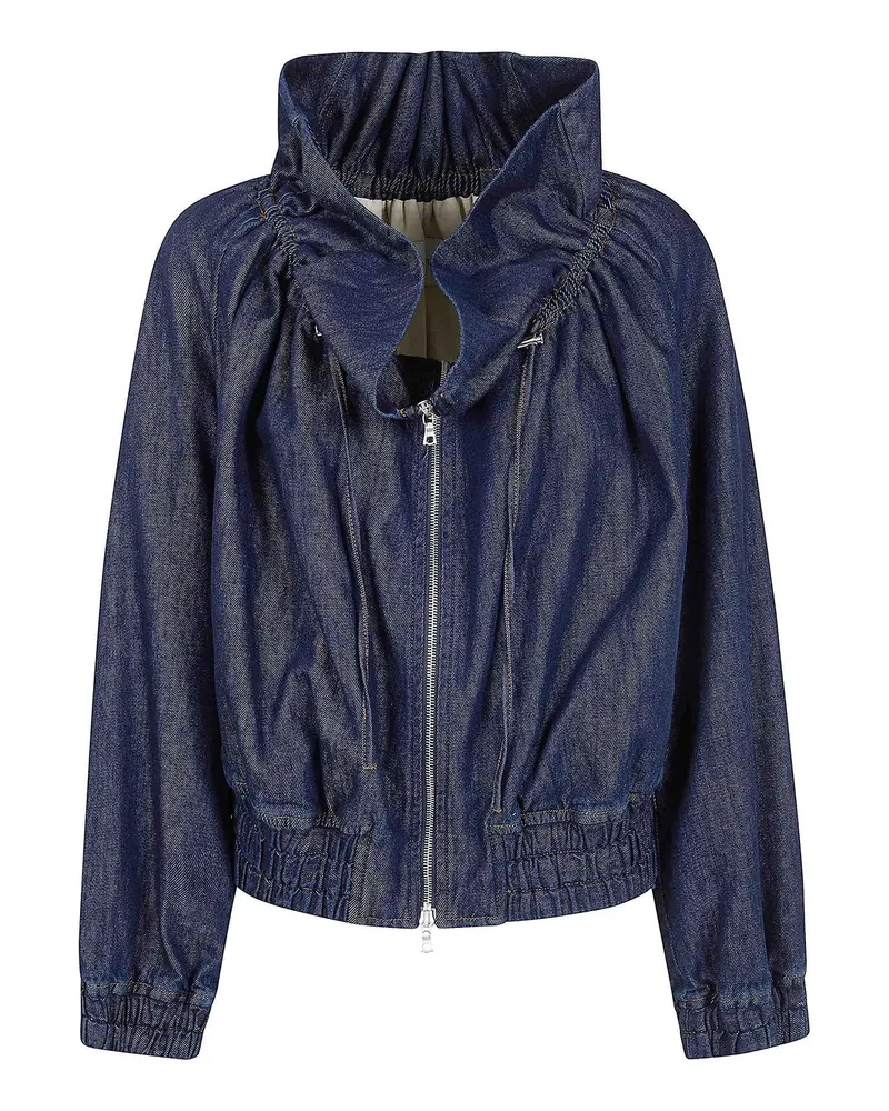 Dries van Noten Jeansjacke - Blau Blau