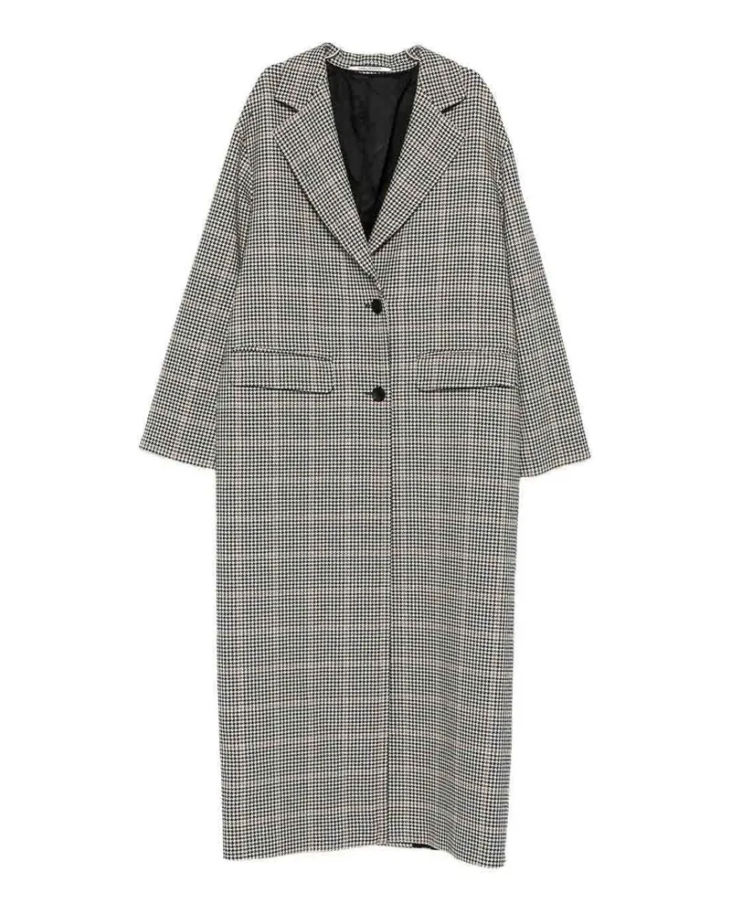 Tagliatore Knielanger Mantel - Schwarz Schwarz