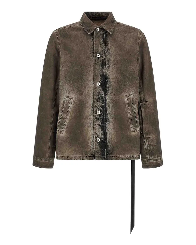 DRKSHDW by Rick Owens Jeansjacke - Grau Grau
