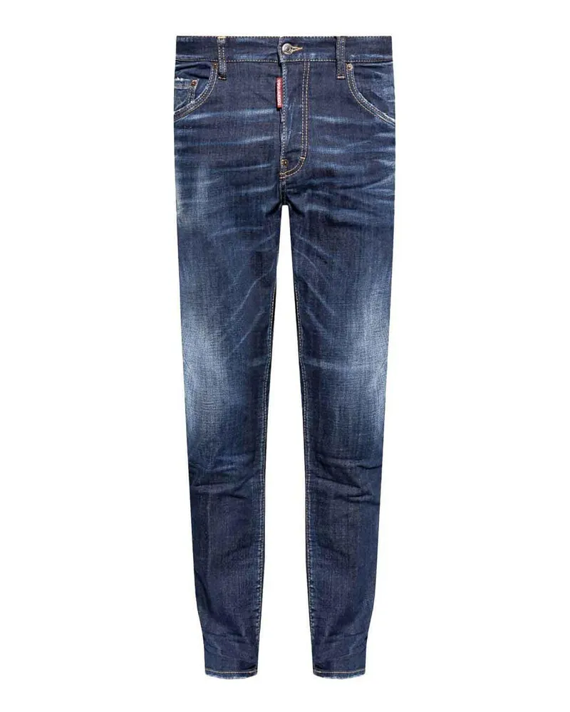 Dsquared2 Straight Leg Jeans - Blau Blau