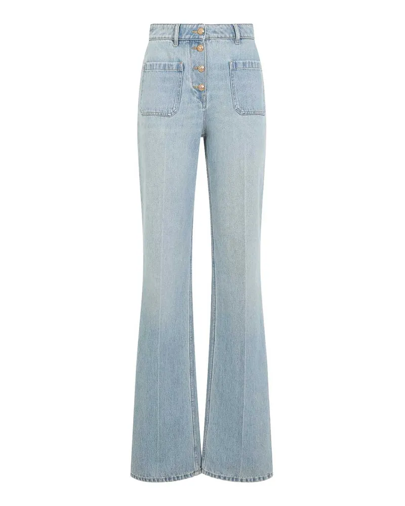 Valentino Garavani Straight Leg Jeans - Blau Blau