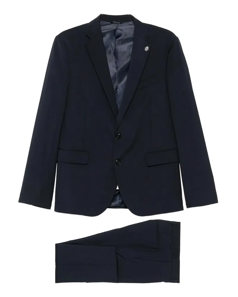 Daniele Alessandrini Eleganter Anzug - Dunkelblau Dunkelblau