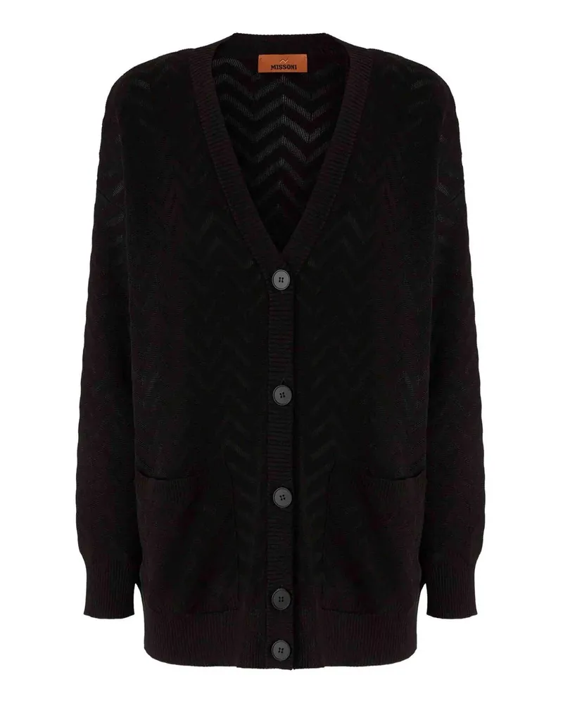 Missoni Cardigan - Schwarz Schwarz