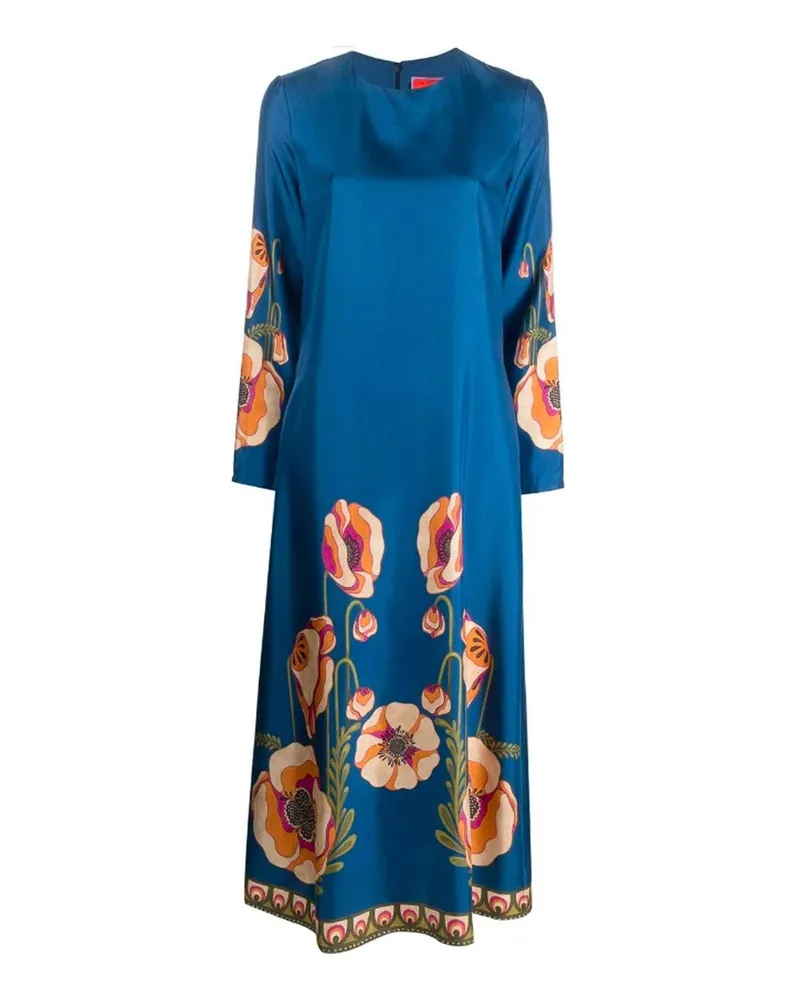 La DoubleJ Maxikleid - Blau Blau