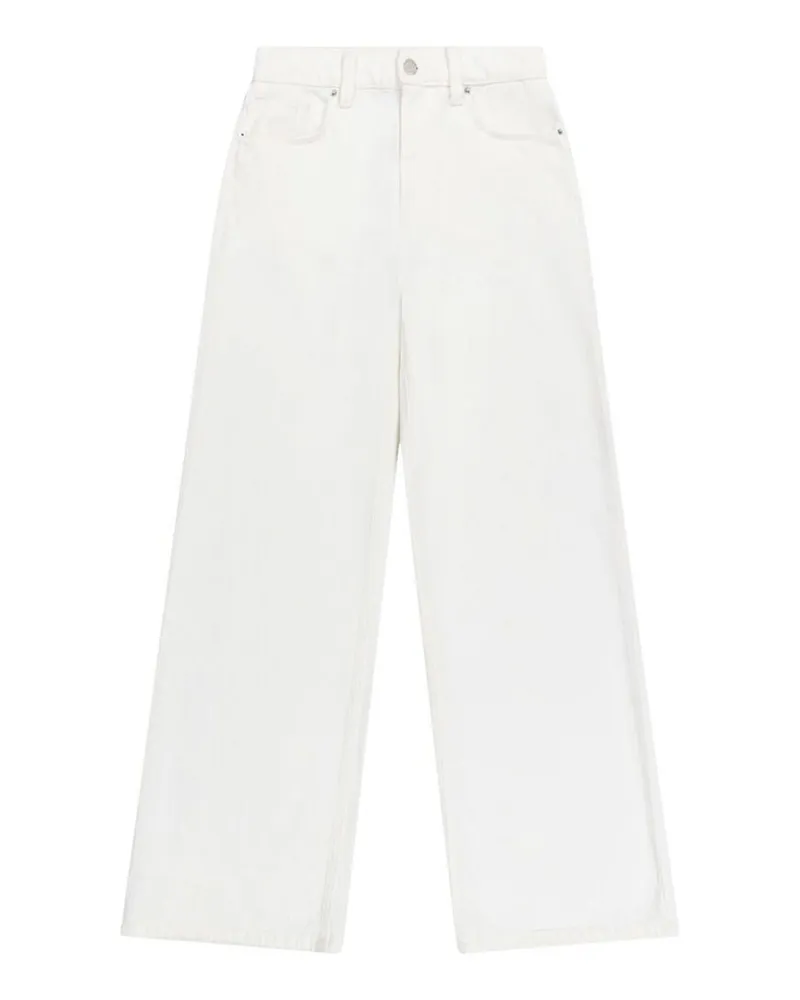Axel Arigato Straight Leg Jeans - Weiß Weiß