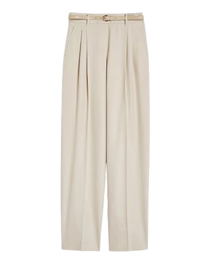 Max Mara Casual Hose - Hellbraun Hellbraun