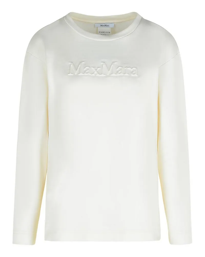 Max Mara Sweatshirt - Weiß Weiß