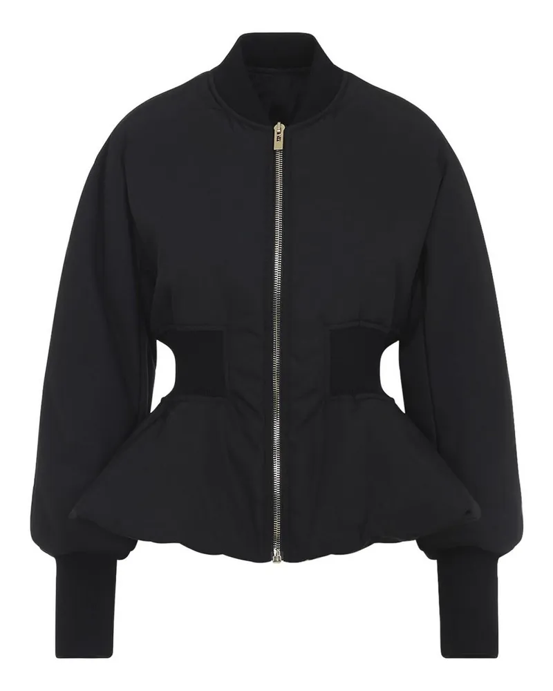 Alaïa Bomberjacke - Schwarz Schwarz