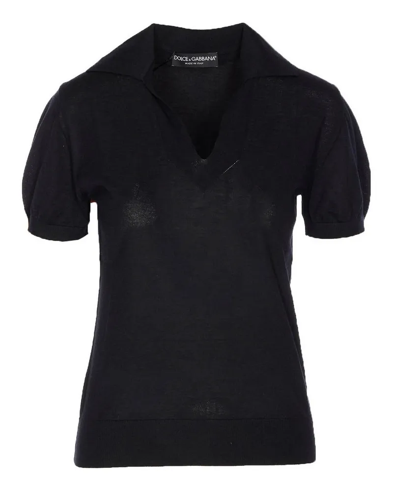 Dolce & Gabbana Poloshirt - Schwarz Schwarz