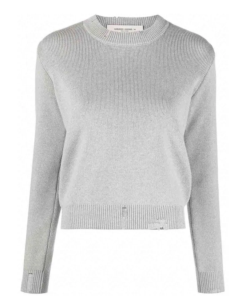 Golden Goose Rundhalspullover - Grau Grau
