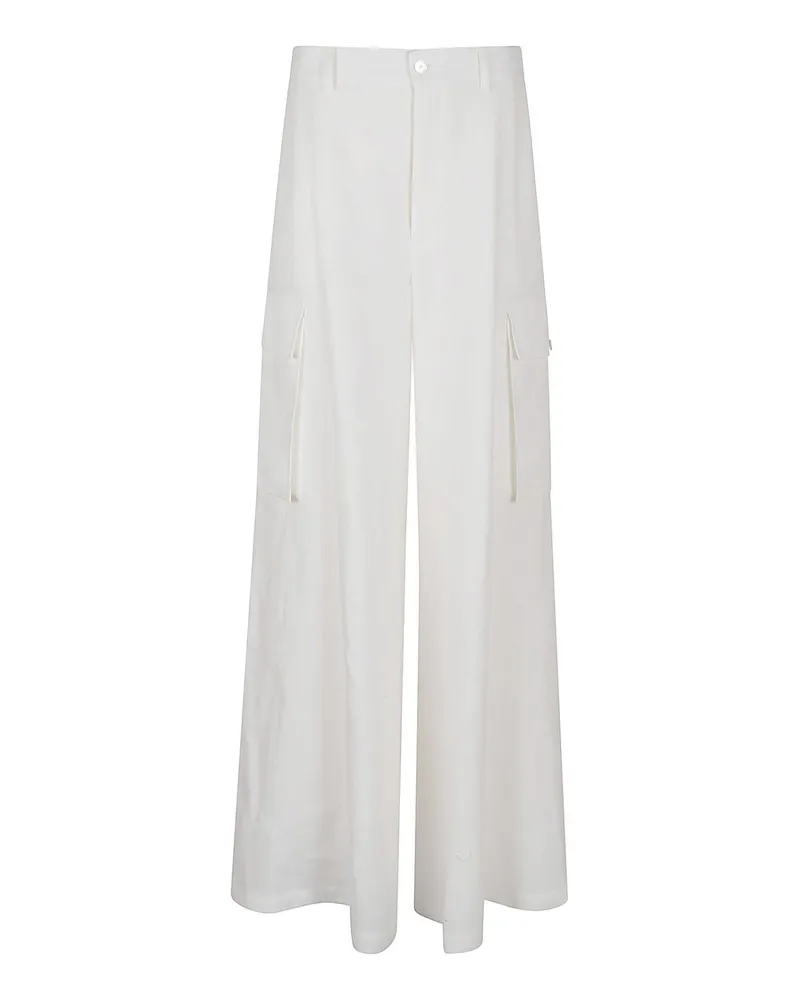 Ralph Lauren Casual Hose - Creme Creme