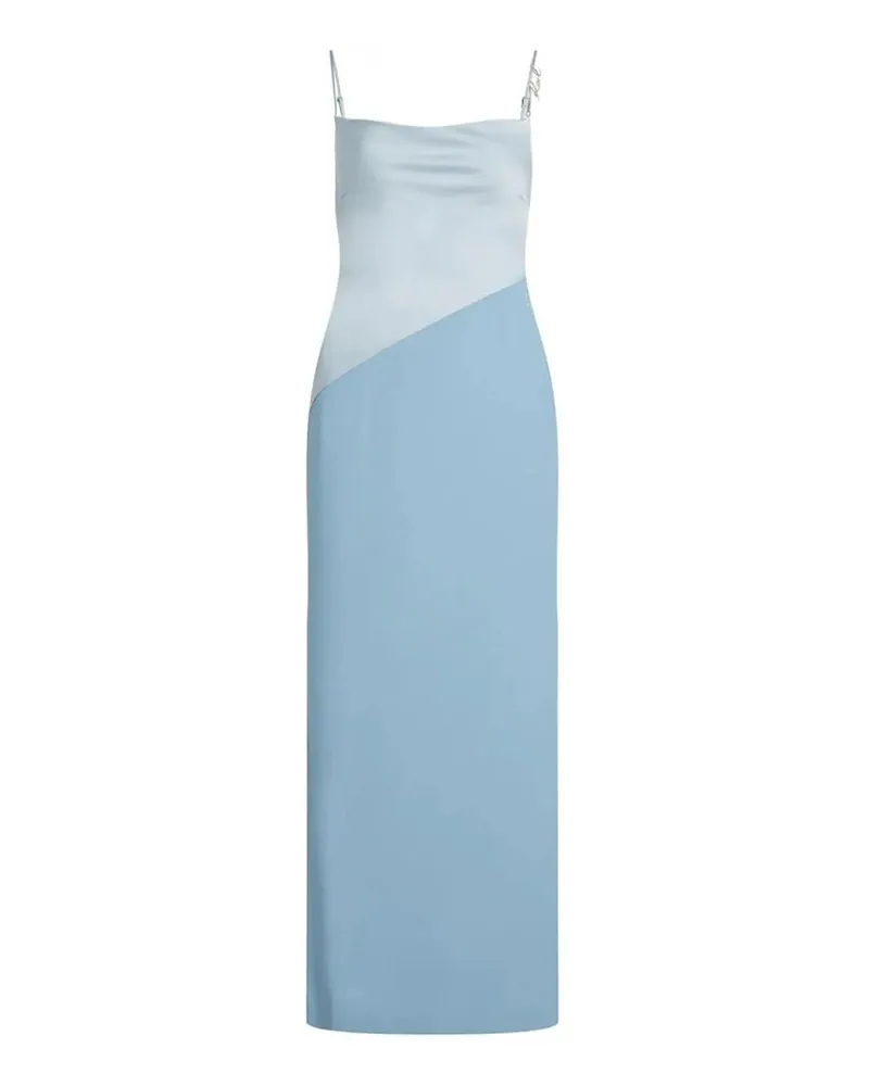 Karl Lagerfeld Knielanges Kleid - Hellblau Hellblau