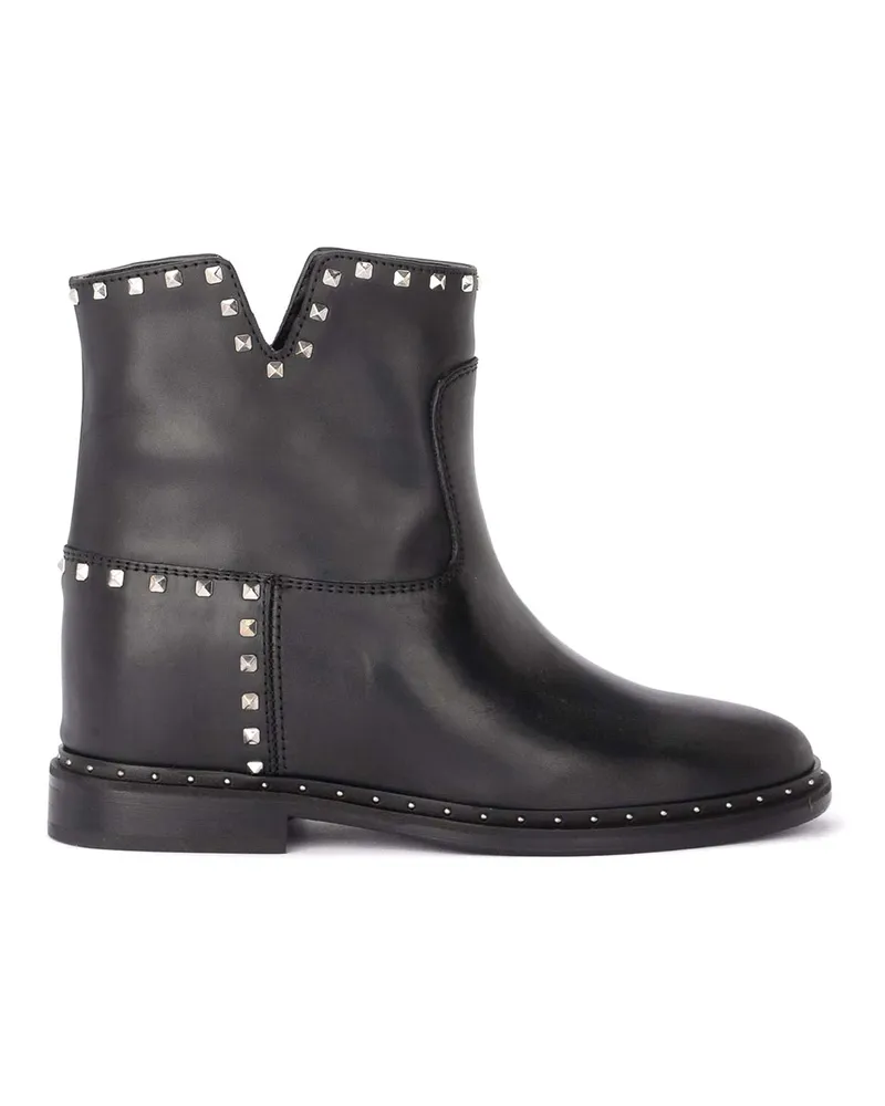 Via Roma 15 Stiefeletten - Schwarz Schwarz
