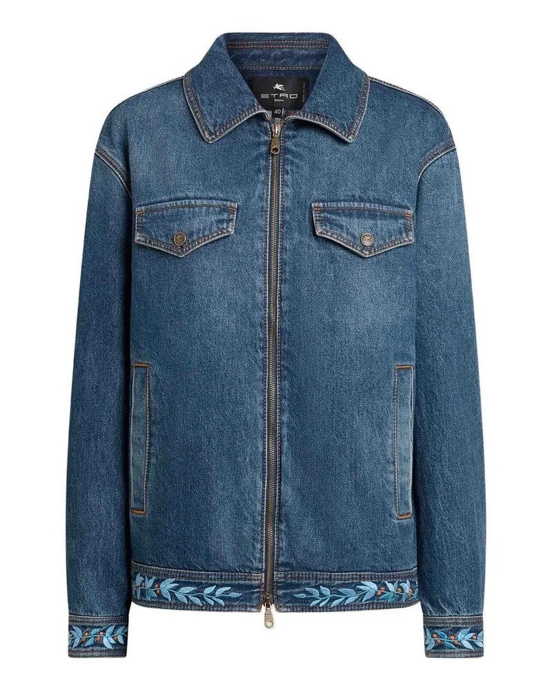 Etro Jeansjacke - Denim Denim