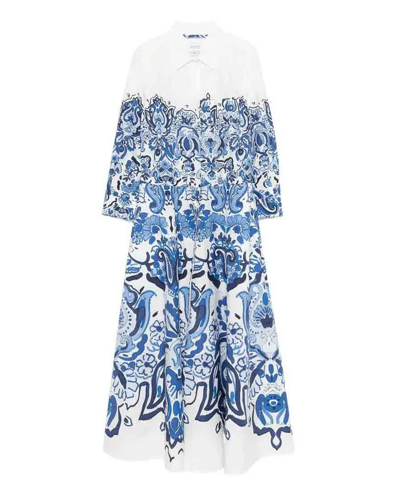 Sara Roka Knielanges Kleid - Bunt Bunt