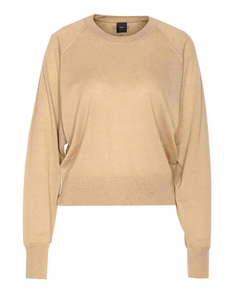 Pinko Rundhalspullover - Beige Beige