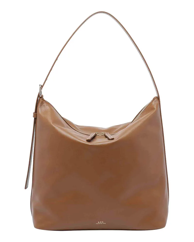 A.P.C. A. P.C. Schultertasche - Braun Braun