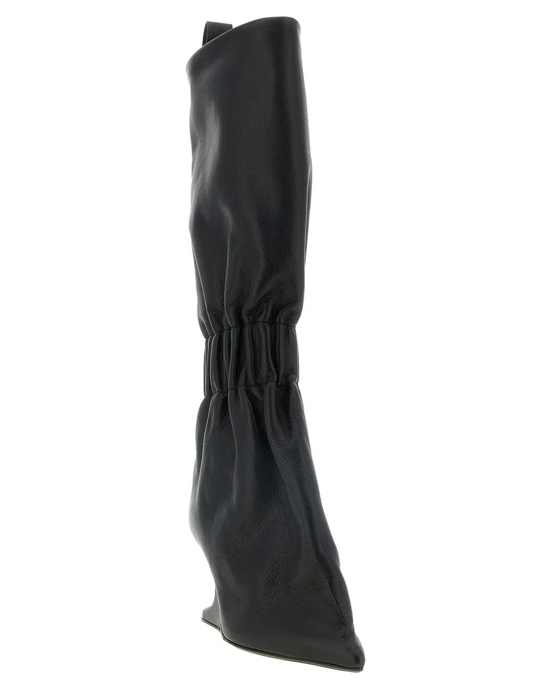 Rick Owens Stiefel - Schwarz Schwarz