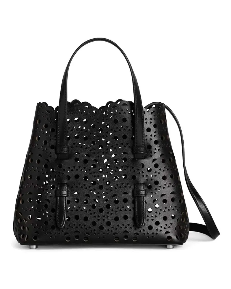 Alaïa Shopper - Schwarz Schwarz