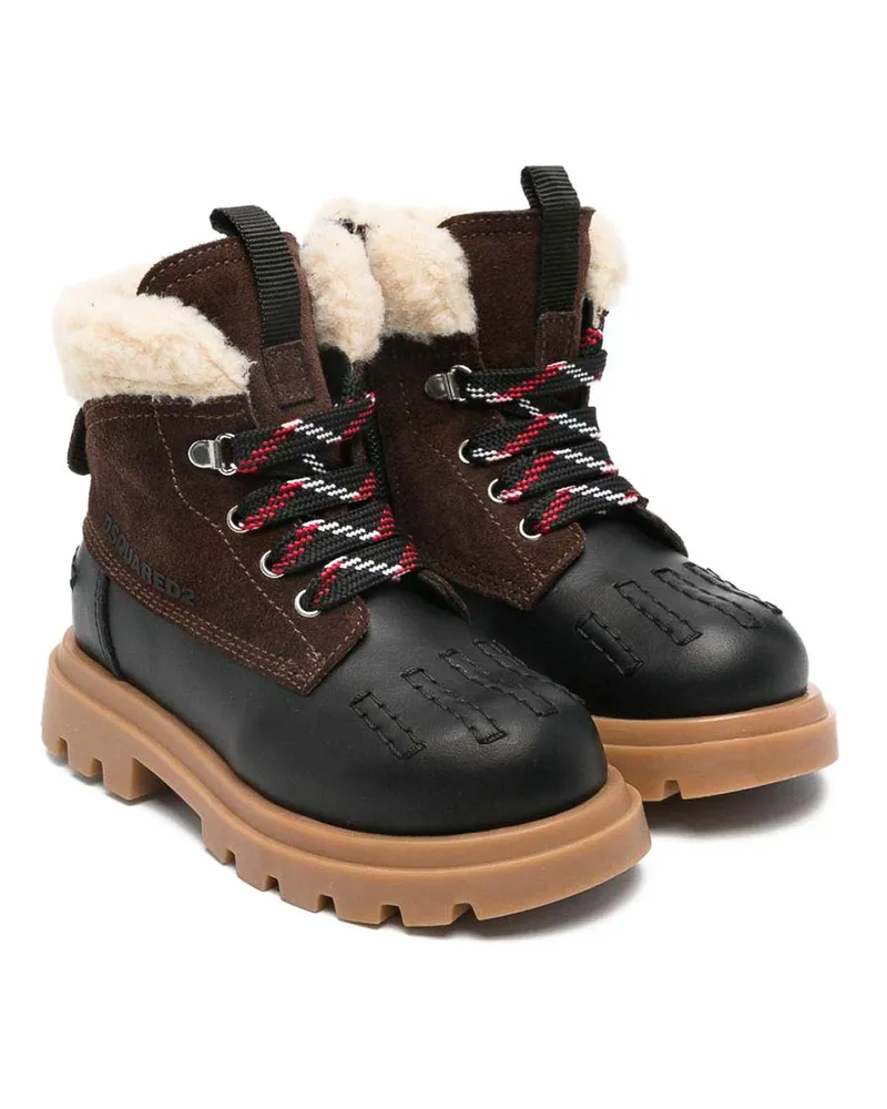 Dsquared2 Stiefel - Schwarz Schwarz