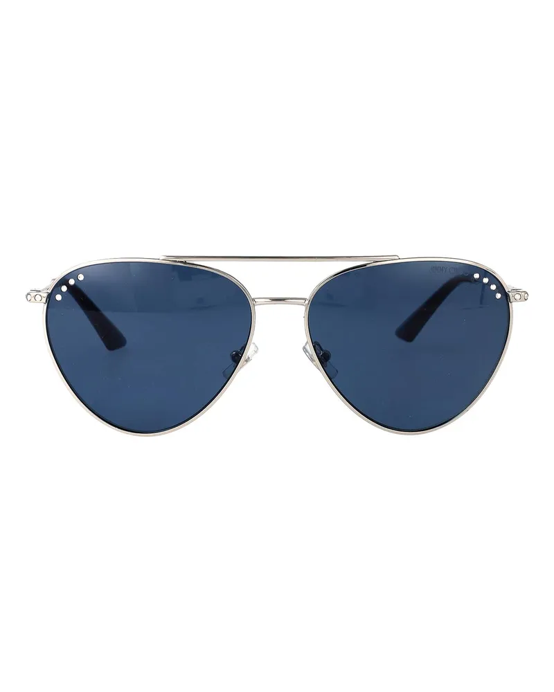 Jimmy Choo Sonnenbrille - Silber Silber